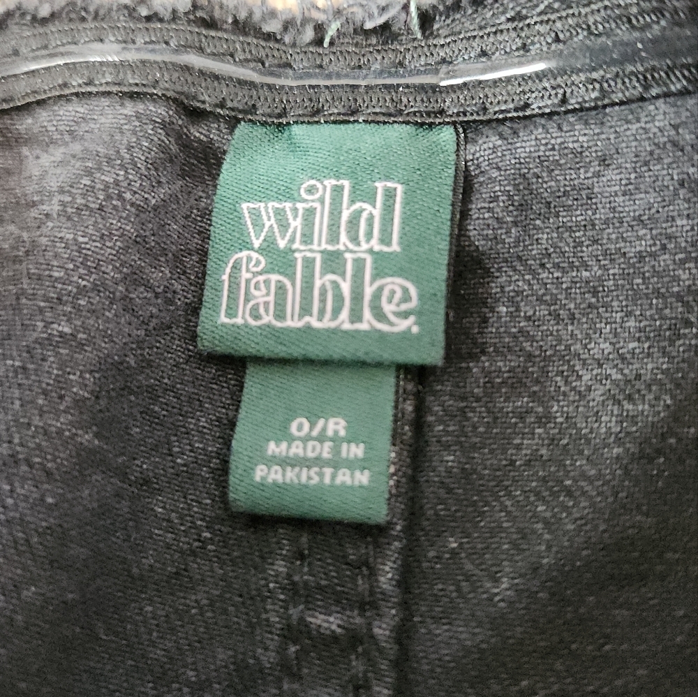 Women's Low-Rise Denim Midi Skirt - Wild Fable Black 0 - Picture 14 of 16